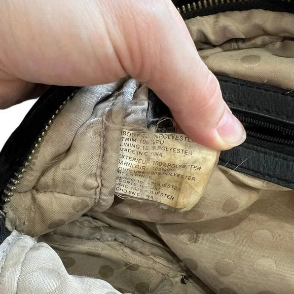 Madden Girl Black Velvet Mini Backpack - Picture 7 of 8